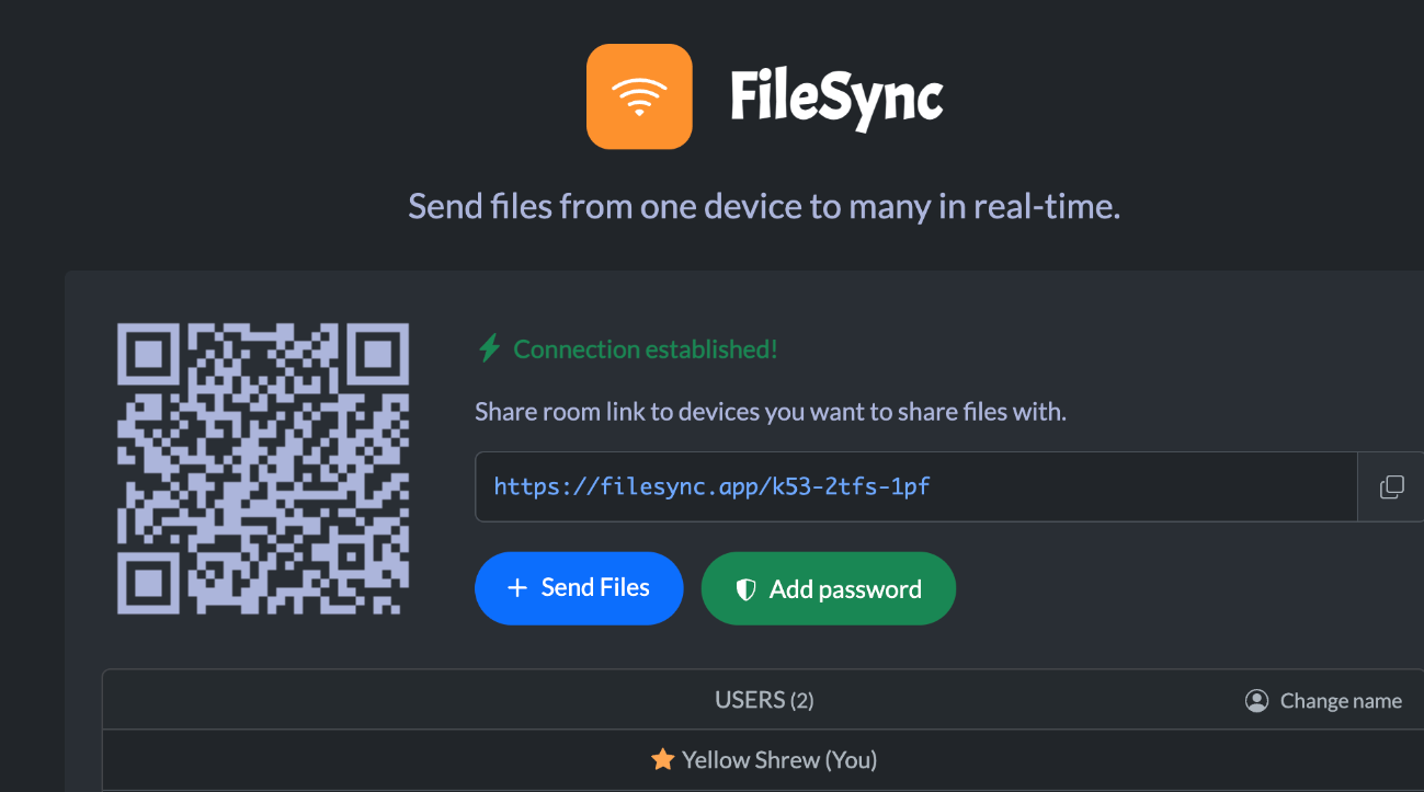 EncryptShare screenshot