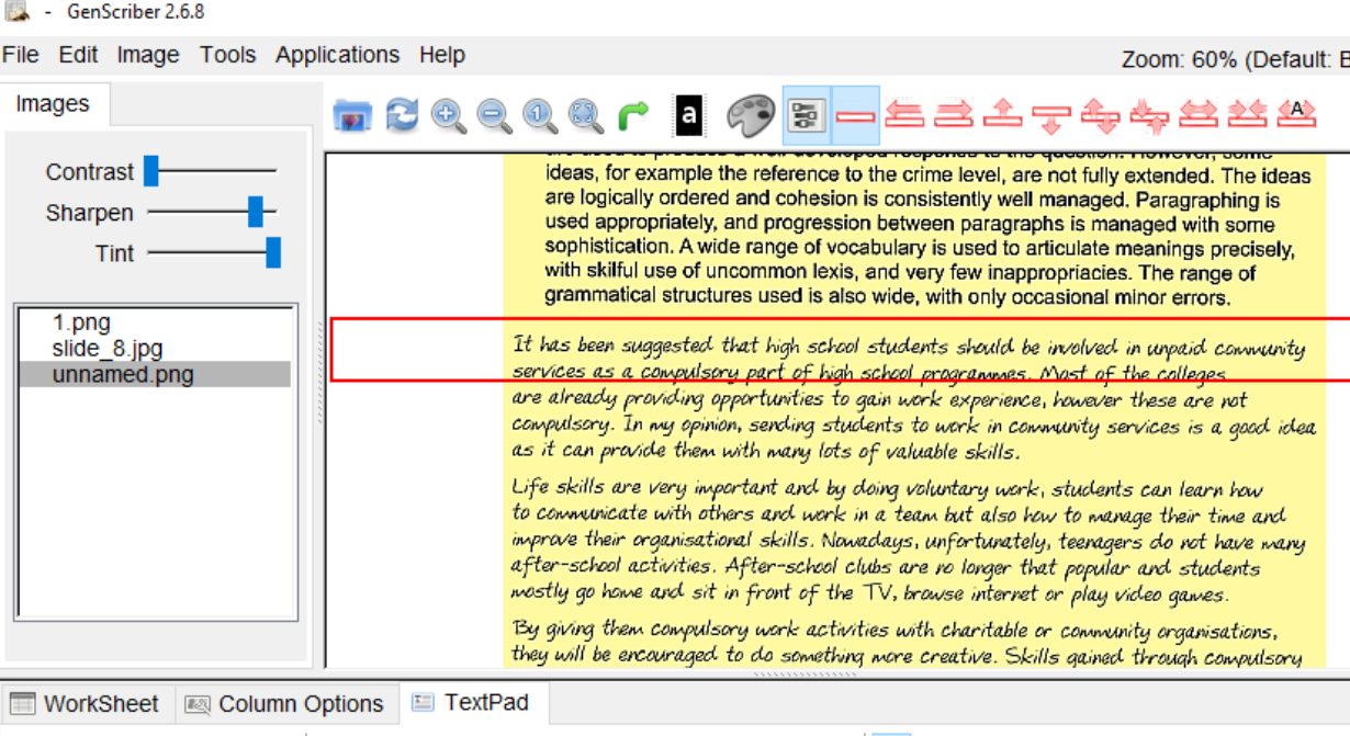 GenScriber screenshot
