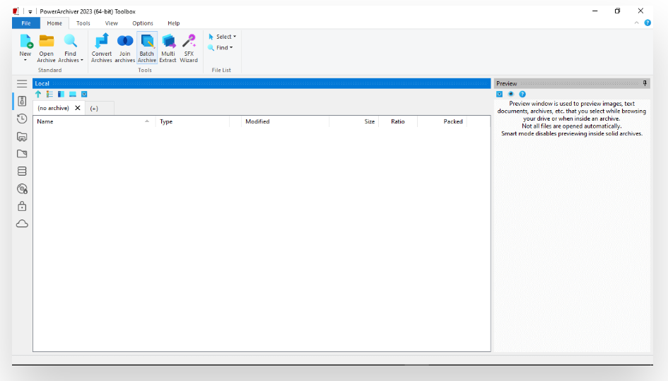 PowerArchiver screenshot