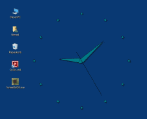 Windows Time Display screenshot