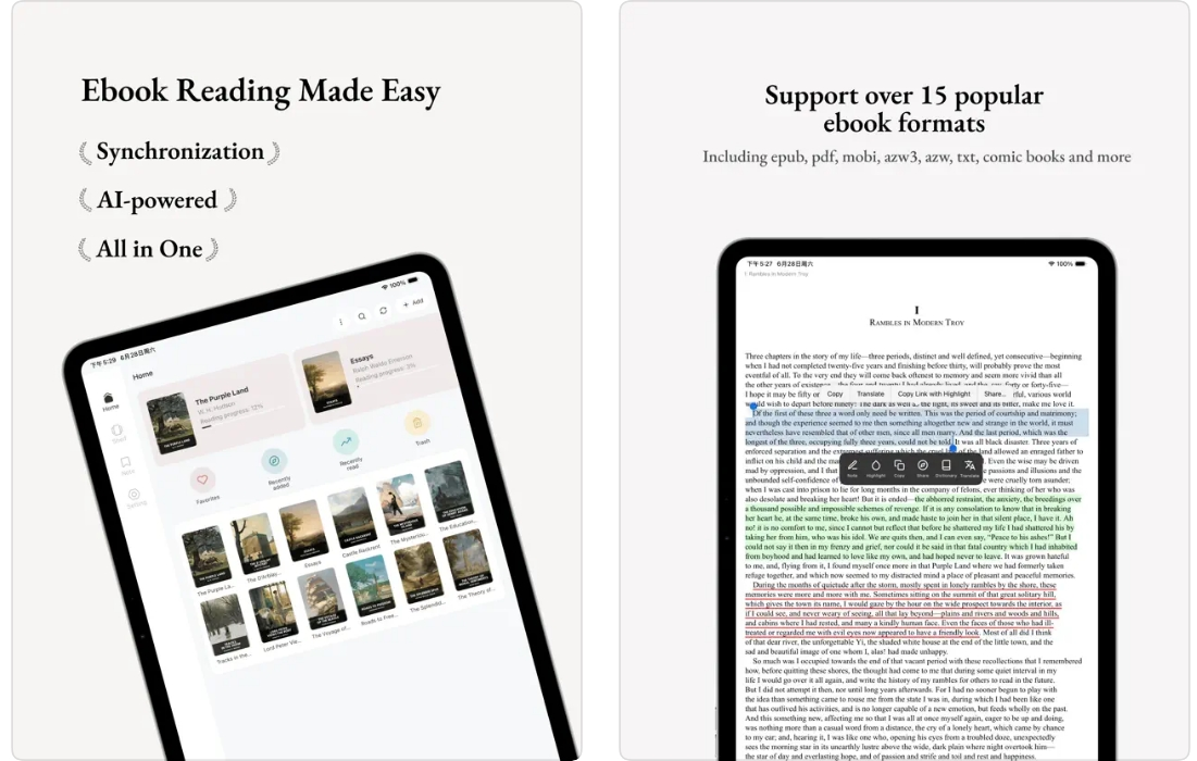 MyBook Hub screenshot