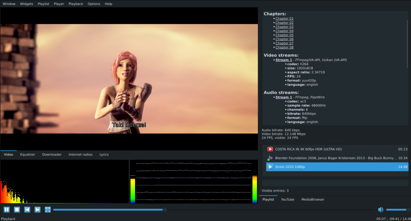 CodecCompatible Player screenshot