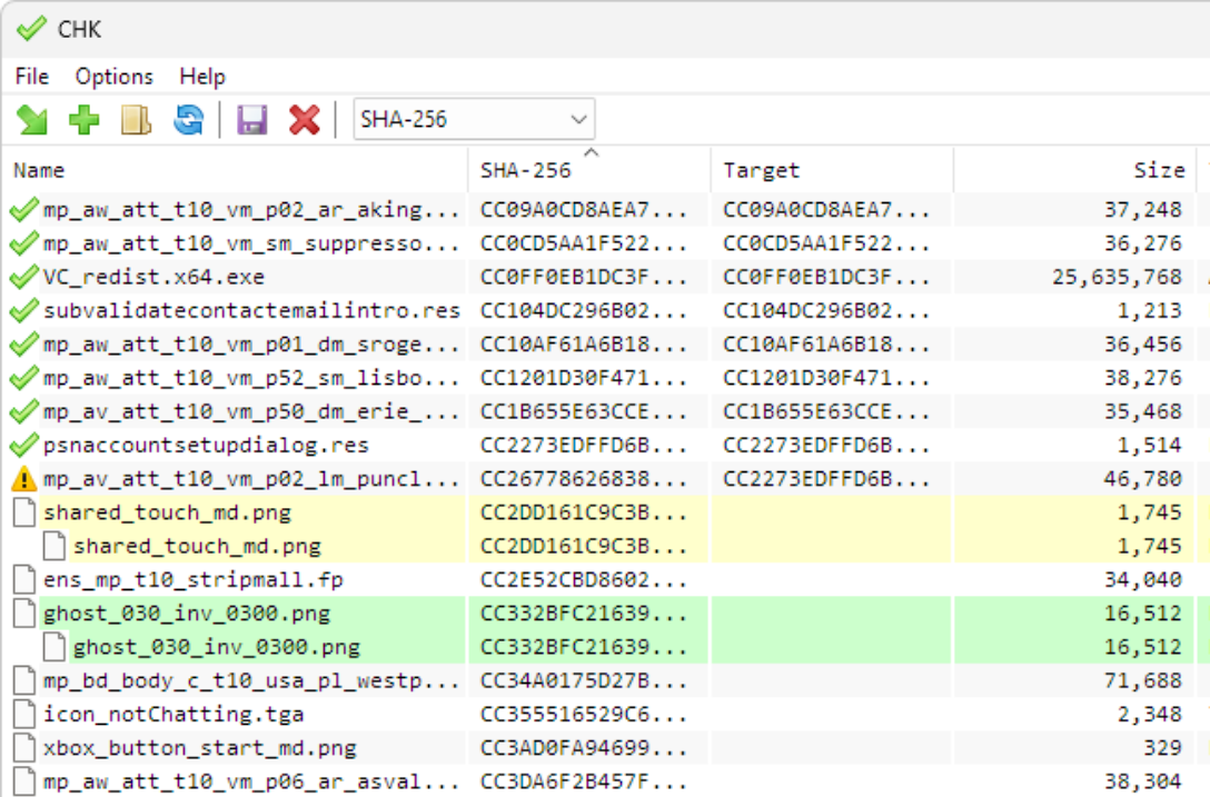 FileHash Analyzer screenshot