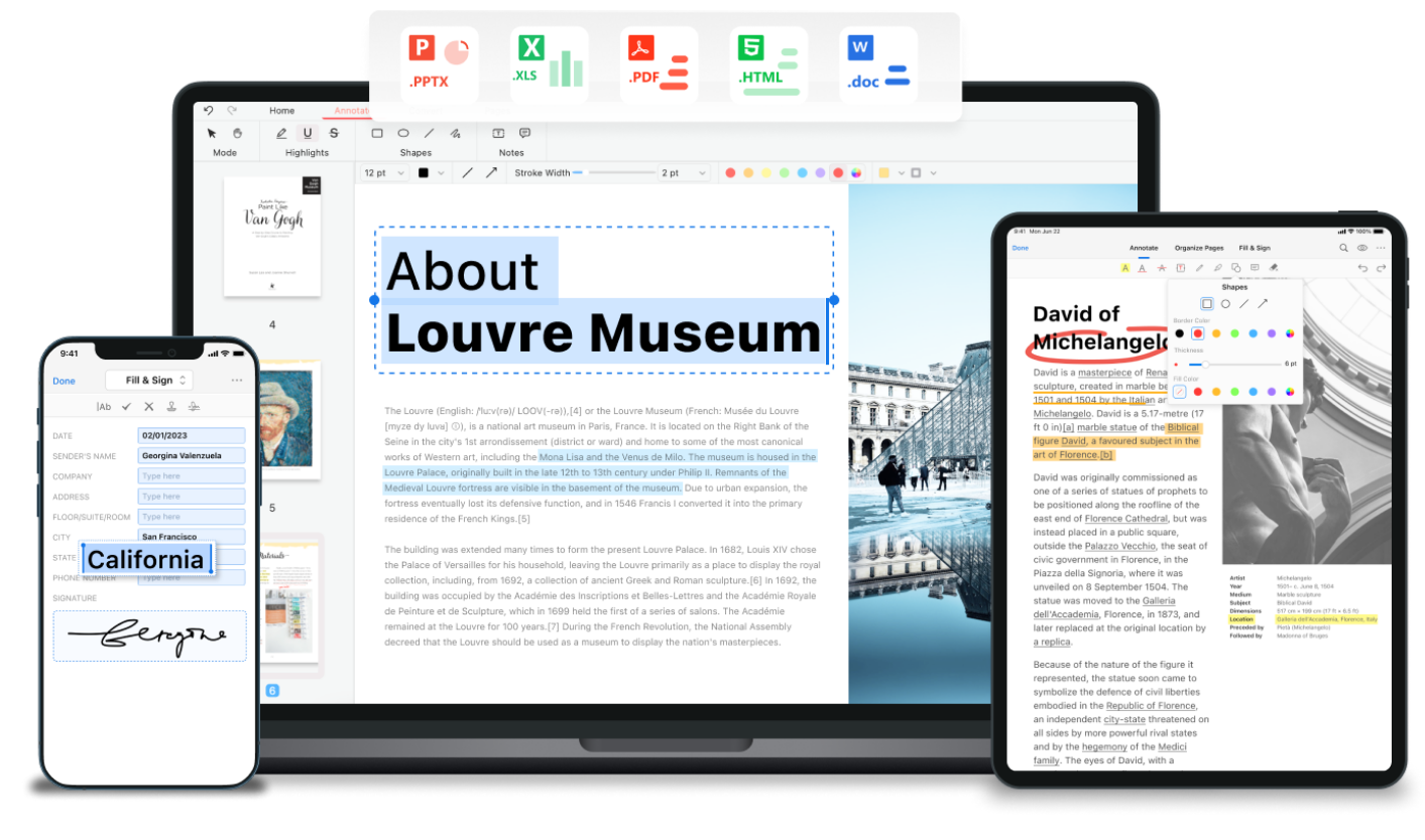 Universal PDF Companion screenshot