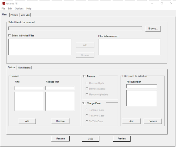 Rename All screenshot