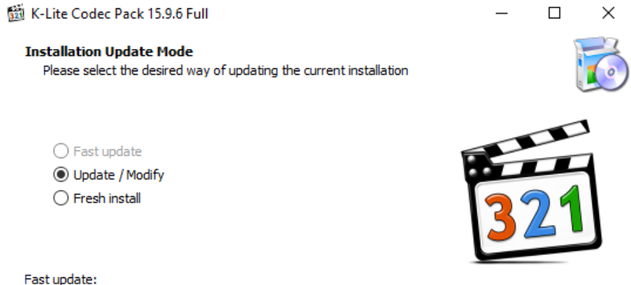 K-Lite Codec Pack Full screenshot