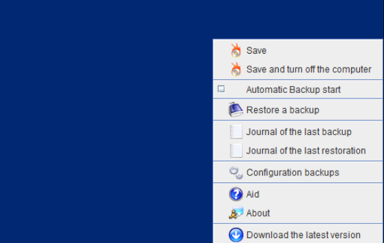 EsBackup screenshot