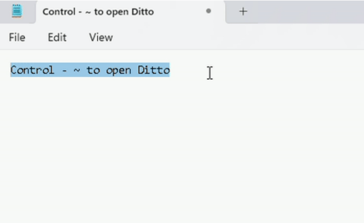MultiClip Manager screenshot