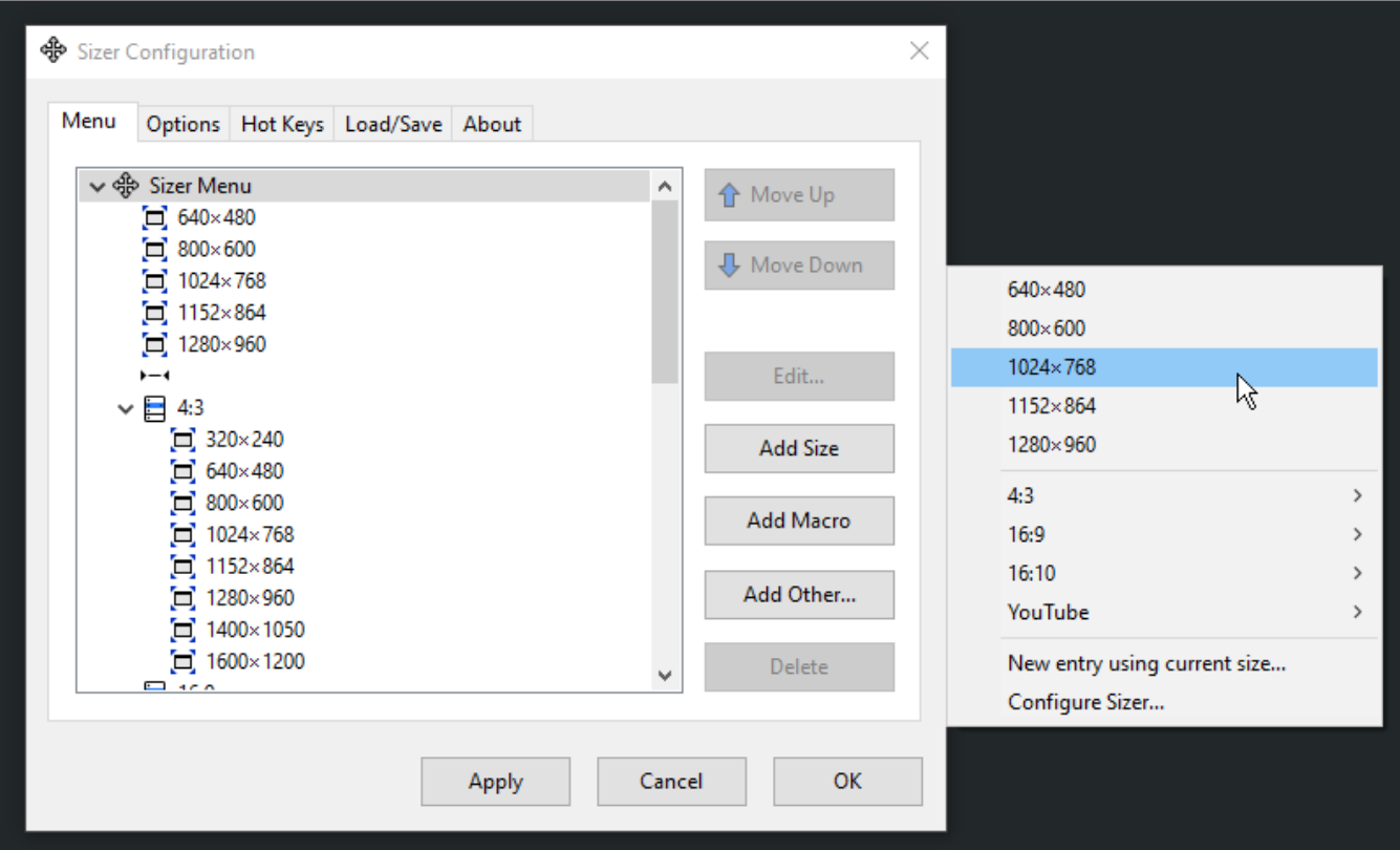 Dimension Control Assistant screenshot