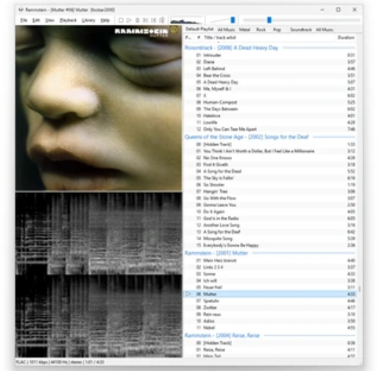 OpenTune Media Player screenshot