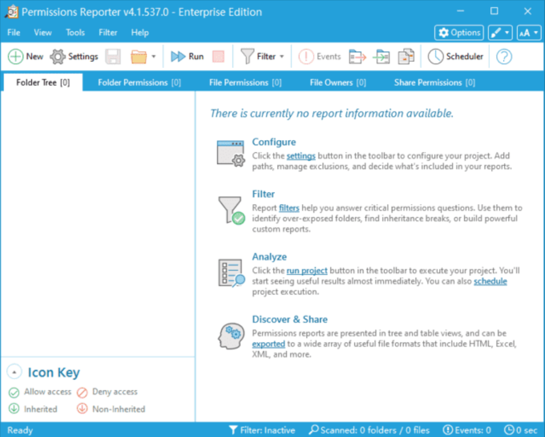 Permissions Reporter screenshot
